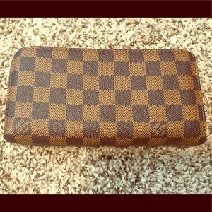 Large brown wallet